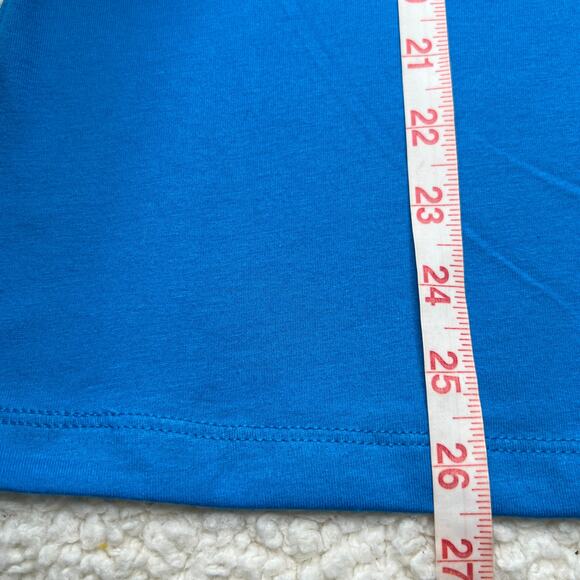 Gymnastic Coach Life Messy Bun Blue Vneck Jr XL - Picture 6 of 6